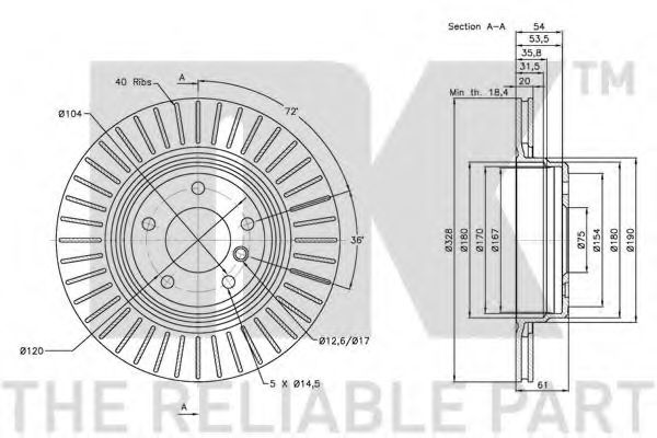 Disc frana 1