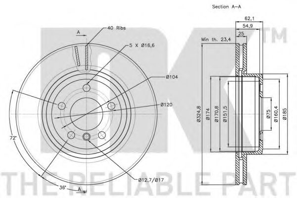 Disc frana 2