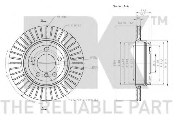 Disc frana 1