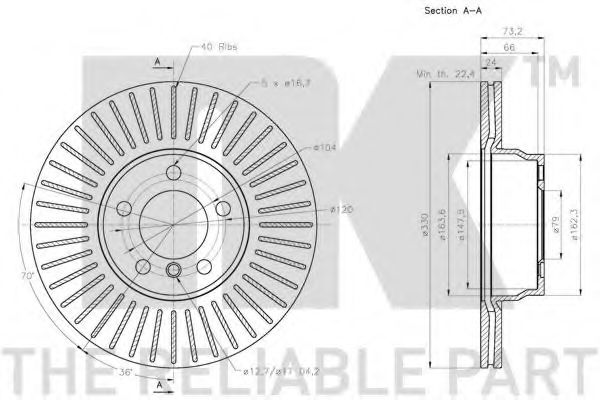 Disc frana 2