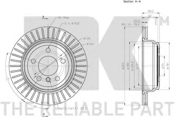 Disc frana 1