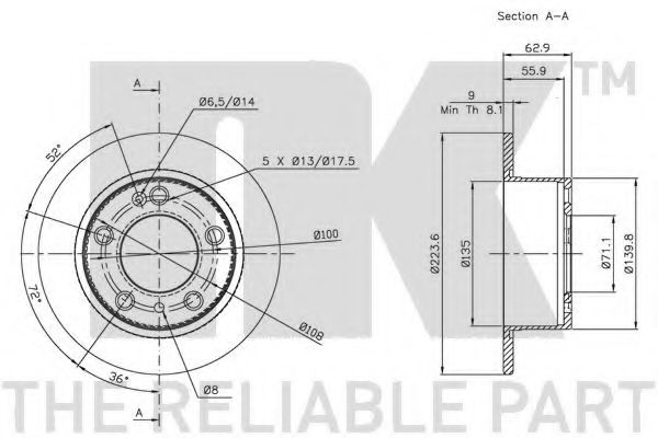 Disc frana 1