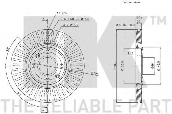 Disc frana 2