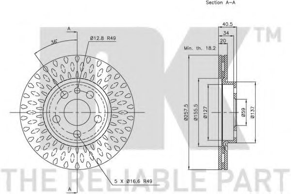 Disc frana 2