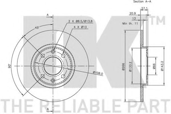 Disc frana 2