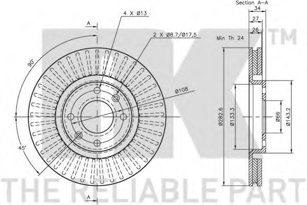 Disc frana 2