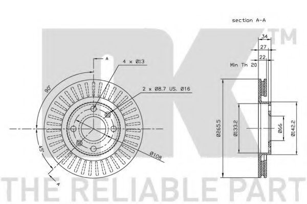 Disc frana 2