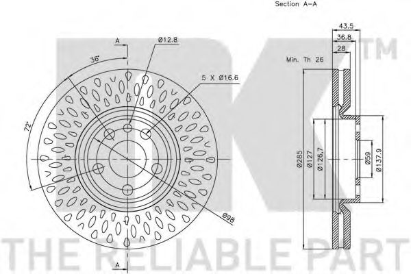 Disc frana 2
