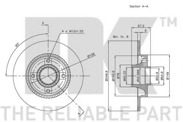 Disc frana 2