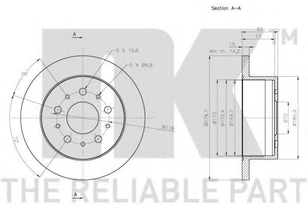 Disc frana 2