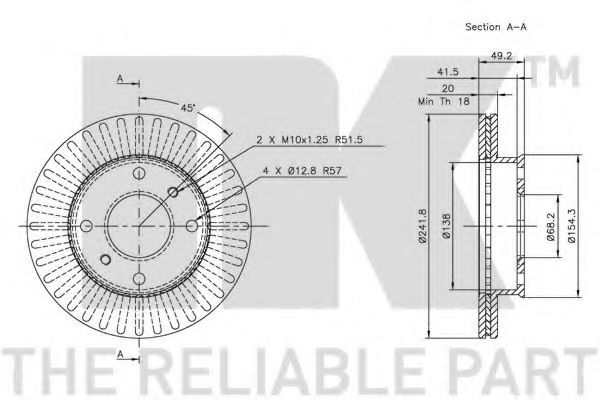 Disc frana 1