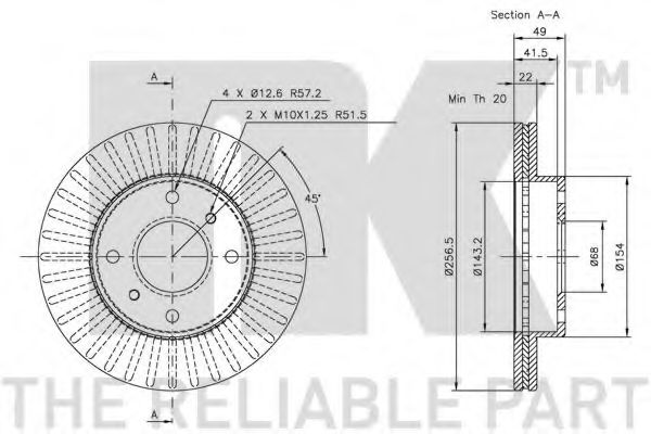 Disc frana 2