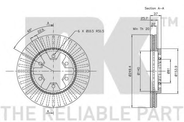 Disc frana 1
