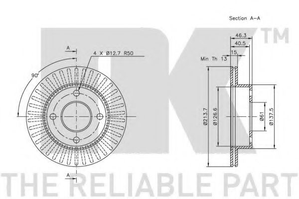 Disc frana 1