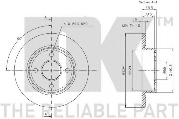 Disc frana 2