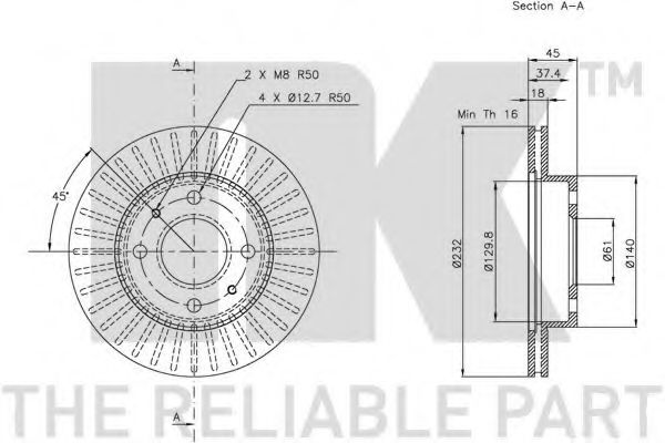 Disc frana 2