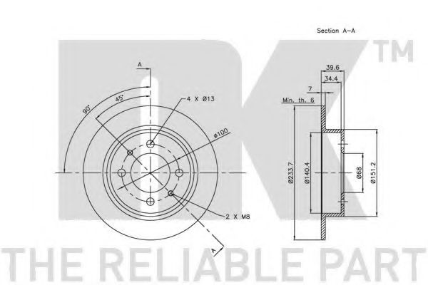 Disc frana 2