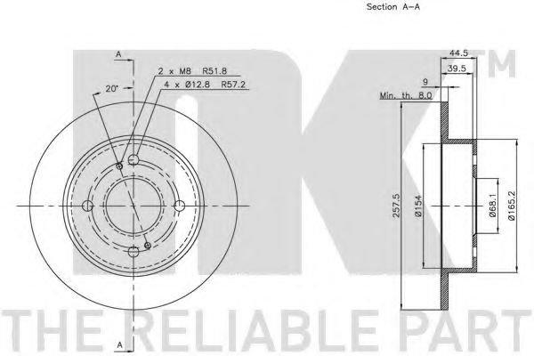 Disc frana 1