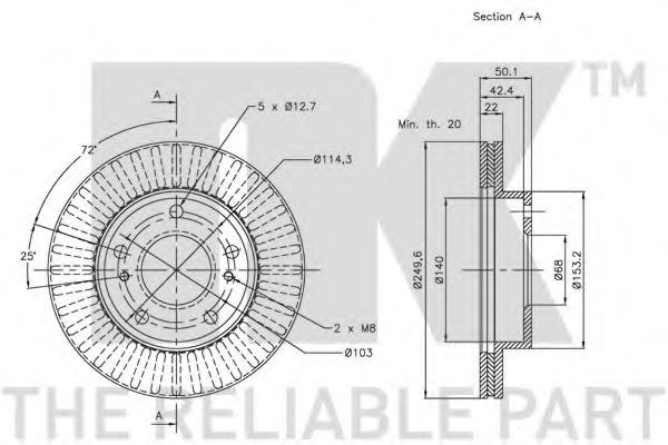 Disc frana 1