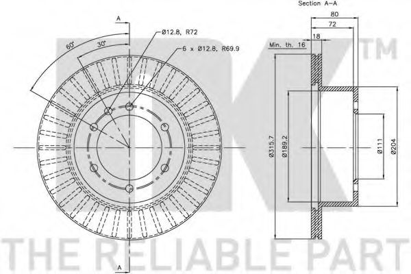 Disc frana 2