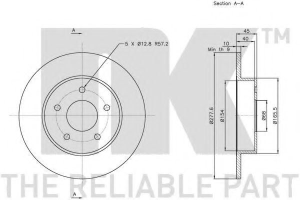 Disc frana 2