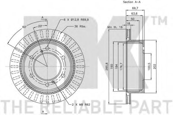 Disc frana 1