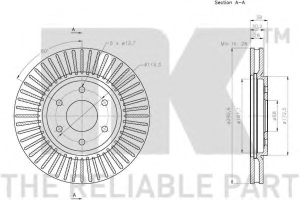 Disc frana 2