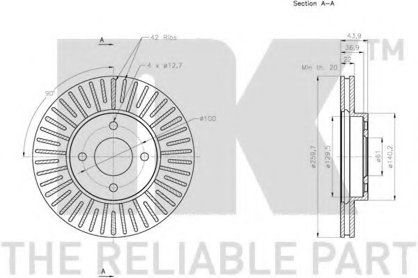 Disc frana 2