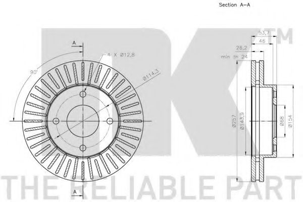Disc frana 2