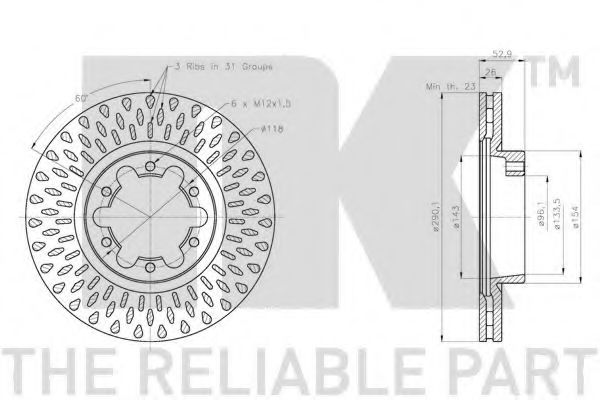 Disc frana 2