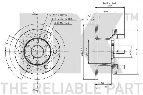 Disc frana 1