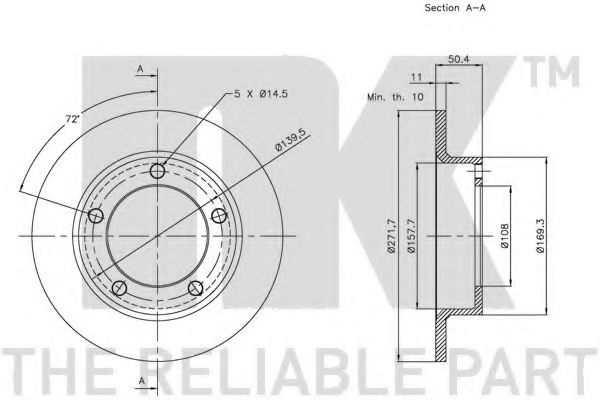 Disc frana 1