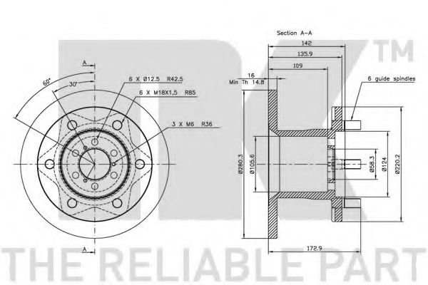 Disc frana 1