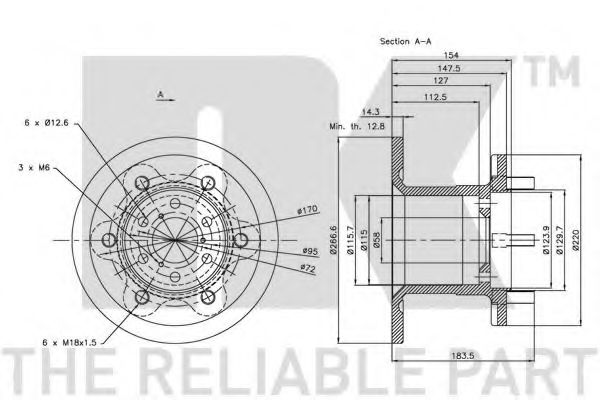 Disc frana 1