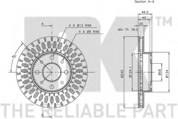 Disc frana 1