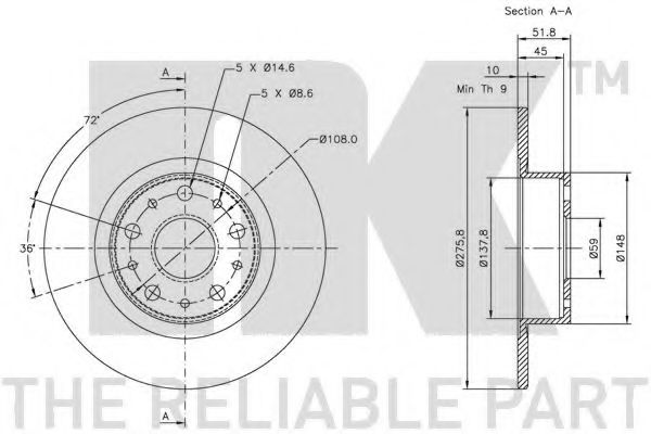 Disc frana 1
