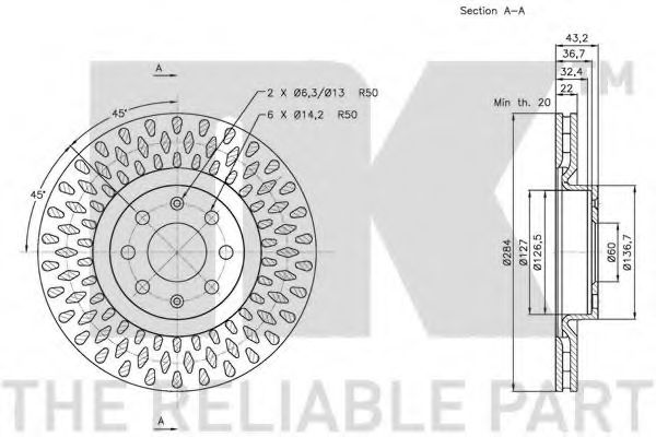Disc frana 2