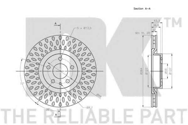 Disc frana 2