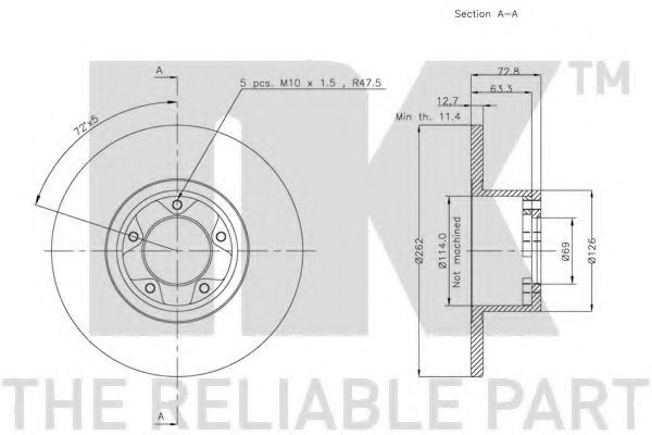 Disc frana 1