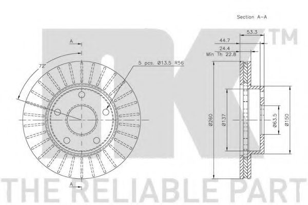 Disc frana 1
