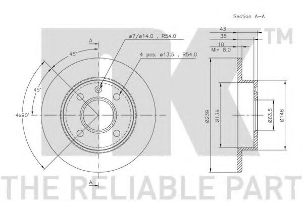 Disc frana 1