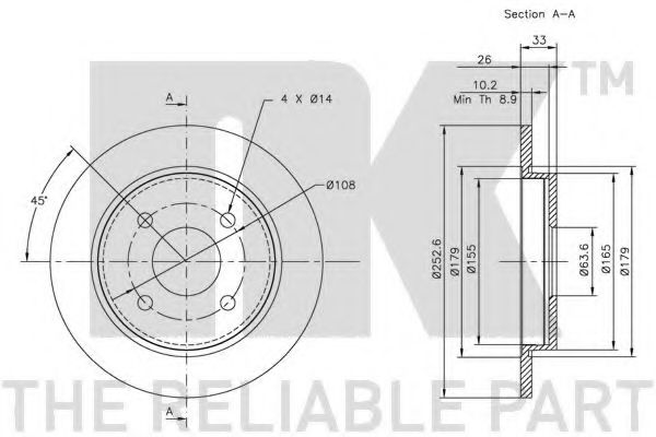 Disc frana 2