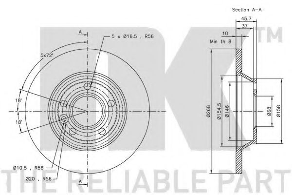 Disc frana 2