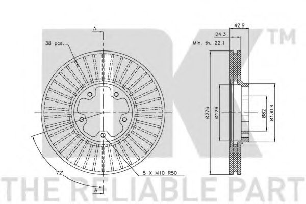 Disc frana 2