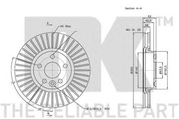 Disc frana 2