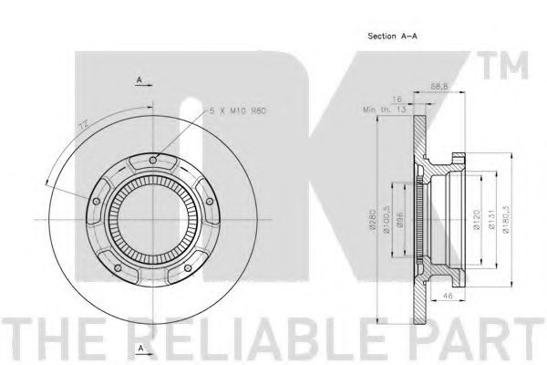 Disc frana 2