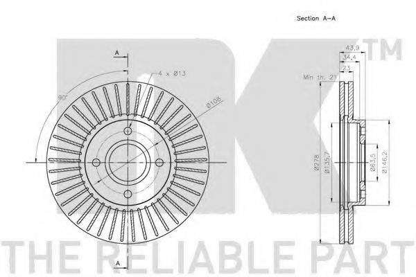 Disc frana 2