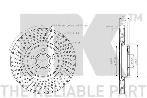 Disc frana 2