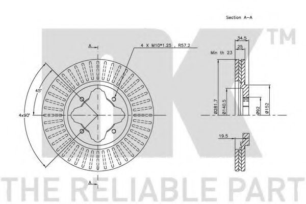Disc frana 1