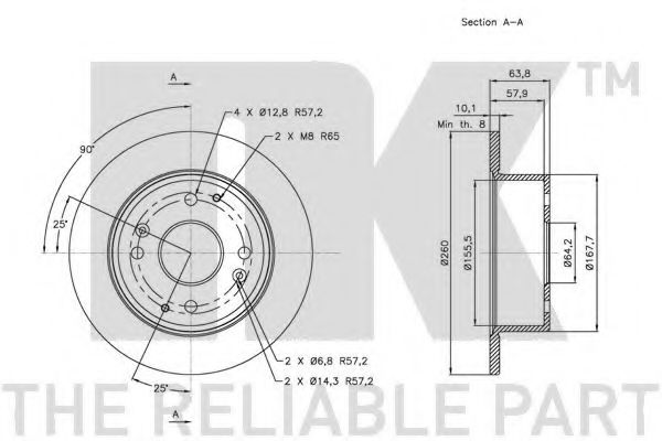 Disc frana 2